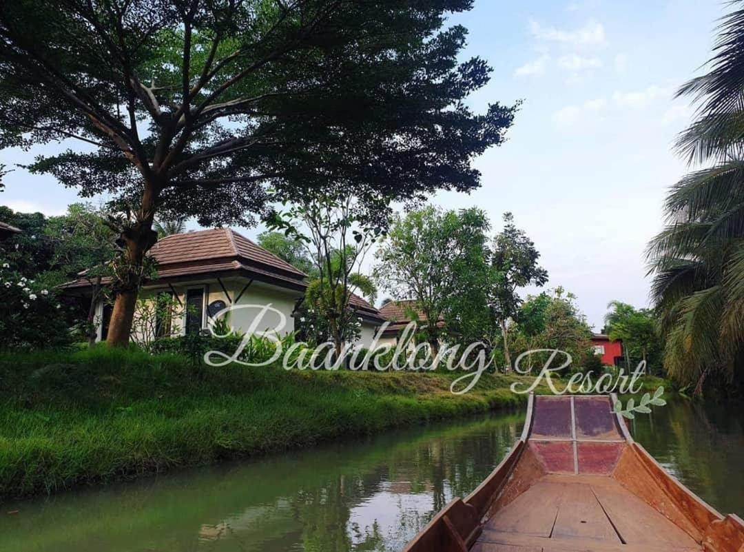 Baan Klong Resort Damnoen Saduak Exteriör bild